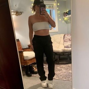 Black Straight Leg Trousers BNWT